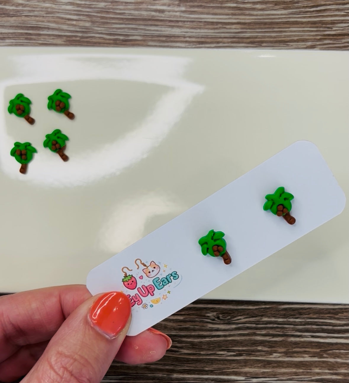 Tropical Mini Stud Earrings- Beach and holiday inspired  - Summer Stud Collection